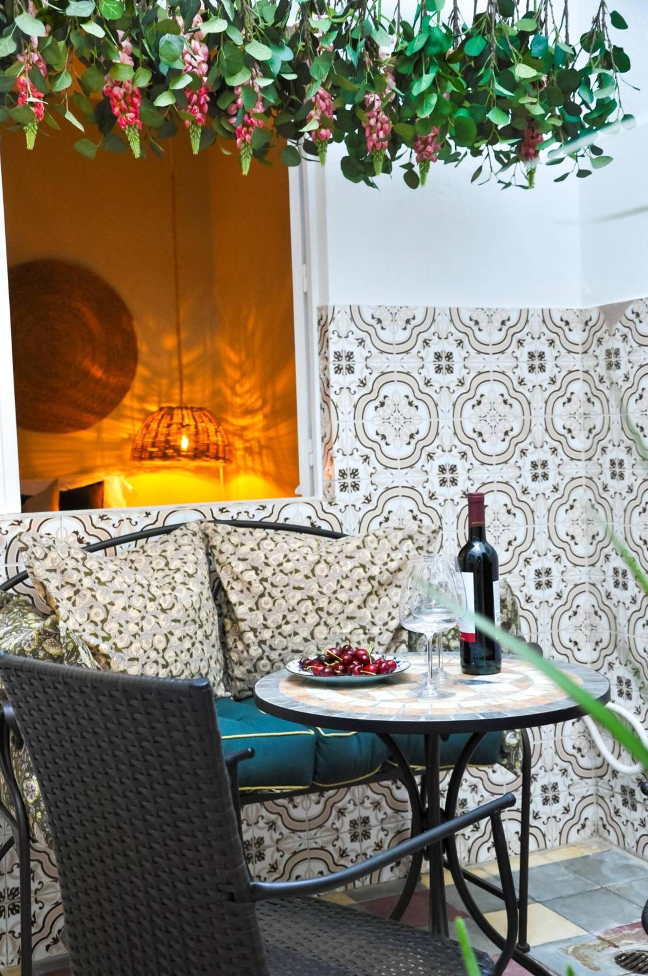 Апартаменты Casa Salinas, Elegant Flat W Patio In Taviras Historical Centre Экстерьер фото